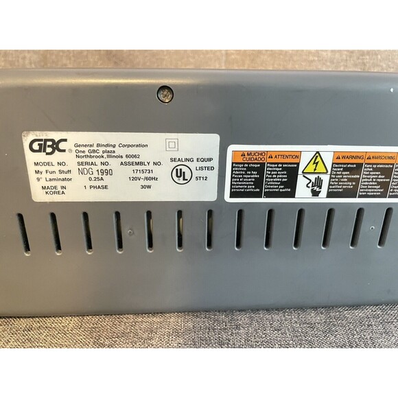 GBC Creative LAMINATOR 9" Tested Working With Thermal Laminating Pouch - Picture 4 of 4